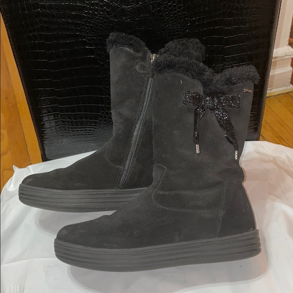 GEOX Gortex waterproof boots for girls, black